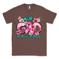 Chestnut with god all things are possible Classic Tee - BarkalooDesign