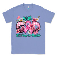 Colony Blue with god all things are possible Classic Tee - BarkalooDesign