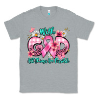 Heather Grey with god all things are possible Classic Tee - BarkalooDesign