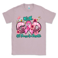 Lilac with god all things are possible Classic Tee - BarkalooDesign