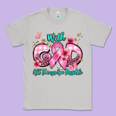 With God All Things Are Possible Classic Tee Designed By Barkaloodesign