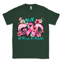 Sports Green with god all things are possible Classic Tee - BarkalooDesign