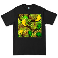 Black St. Patrick's pipe pattern digital paper Premium Tee - BundleAndBundleShop