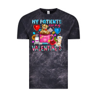 Cloud Black My Patients is Valentines Vintage Tee - CowhideDigitalArt