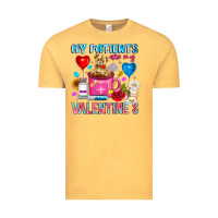 Vintage Mustard My Patients is Valentines Vintage Tee - CowhideDigitalArt