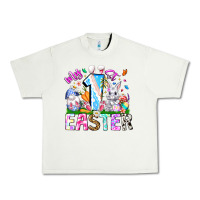 Pistachio My 1st Easter Urban Heavy Tee - CowhideDigitalArt