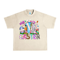 Sandshell My 1st Easter Urban Heavy Tee - CowhideDigitalArt