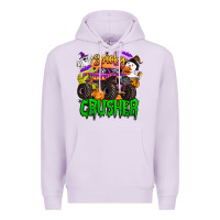 Lilac spooky crusher monster truck Premium Hoodie - BarkalooDesign