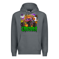 Rock spooky crusher monster truck Premium Hoodie - BarkalooDesign