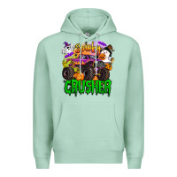 Seafoam spooky crusher monster truck Premium Hoodie - BarkalooDesign