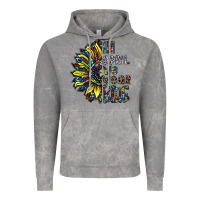 Cloud Rock autism sunflower Vintage Hoodie - CowhideDigitalArt