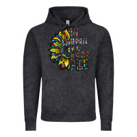Vintage Black autism sunflower Vintage Hoodie - CowhideDigitalArt