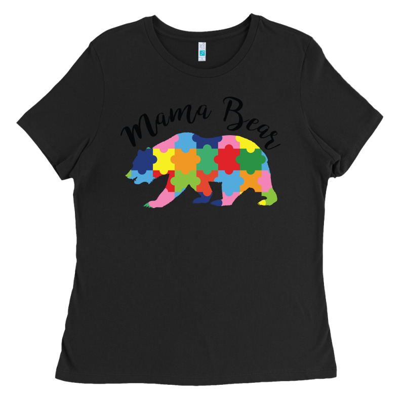 Mama Bear Ladies Tee by CowhideDigitalArt | Teevron