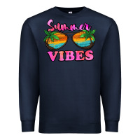 Navy Summer Vibes Premium Sweatshirt - Jasminsmagicworld