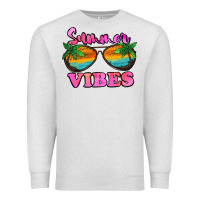 Oatmeal Heather Summer Vibes Premium Sweatshirt - Jasminsmagicworld