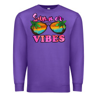 Purple Summer Vibes Premium Sweatshirt - Jasminsmagicworld