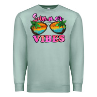 Seafoam Summer Vibes Premium Sweatshirt - Jasminsmagicworld