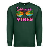 Sports Green Summer Vibes Premium Sweatshirt - Jasminsmagicworld