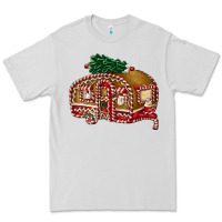 Dove Grey caravan gingerbread Premium Tee - FaDigitalArtStudio
