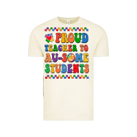 Vintage Arctic Proud Teacher to au-some student Vintage Tee - CowhideDigitalArt