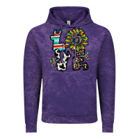 Cloud Purple love autism Vintage Hoodie - CowhideDigitalArt