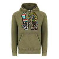 Vintage Olive love autism Vintage Hoodie - CowhideDigitalArt
