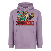 Lavender Peace Love Rodeo Heavyweight Hoodie - Jasminsmagicworld