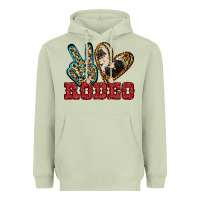 Matcha Peace Love Rodeo Heavyweight Hoodie - Jasminsmagicworld