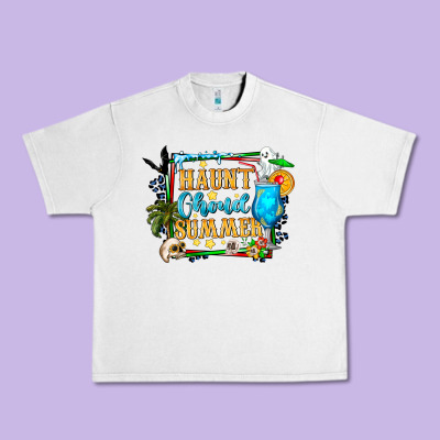 Name Spooky Summer Vibes Urban Heavy Tee Designed By Cowhidedigitalart