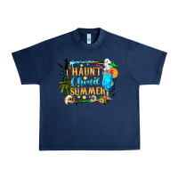 Navy name spooky summer vibes Urban Heavy Tee - CowhideDigitalArt