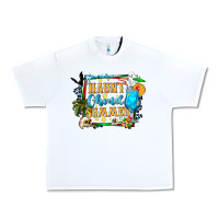 White name spooky summer vibes Urban Heavy Tee - CowhideDigitalArt