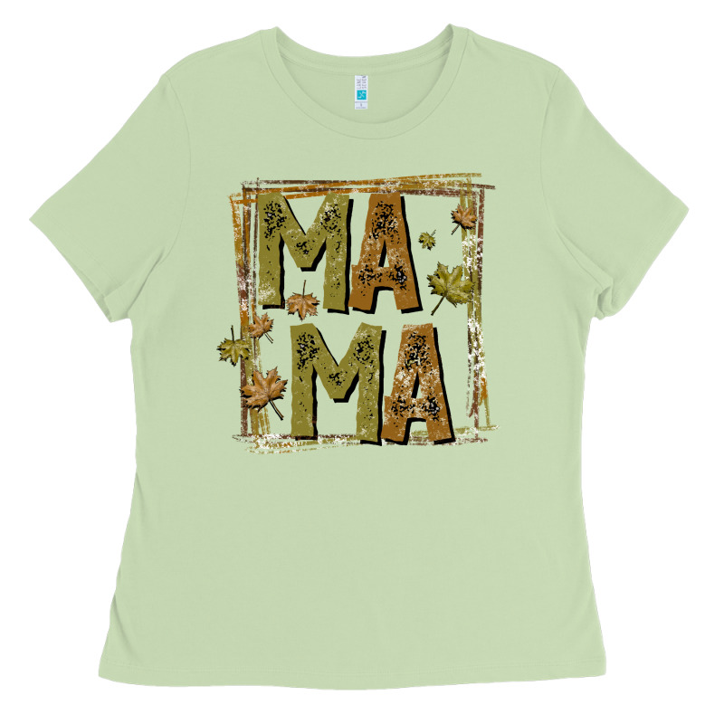 Mama Fall Ladies Tee by CowhideDigitalArt | Teevron