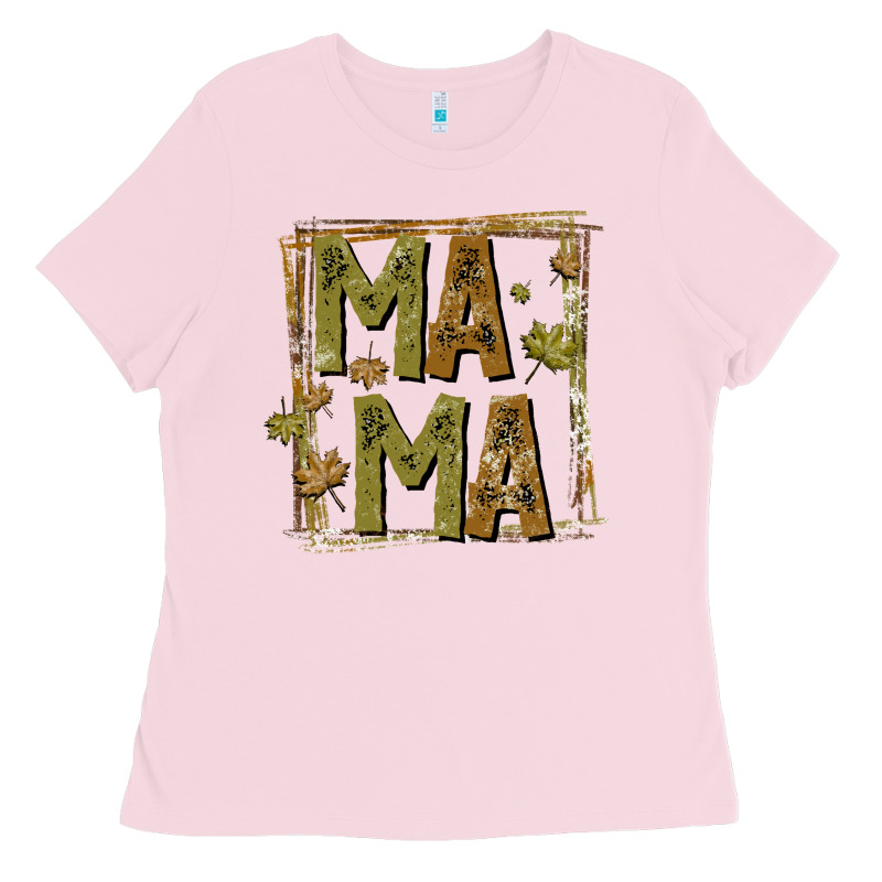 Mama Fall Ladies Tee by CowhideDigitalArt | Teevron