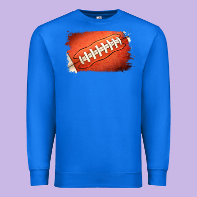 American Football Brushstroke Premium Sweatshirt Designed By Jasminsmagicworld