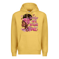 Antique Gold in october we wear pink Premium Hoodie - BarkalooDesign