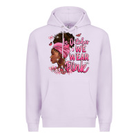 Lilac in october we wear pink Premium Hoodie - BarkalooDesign