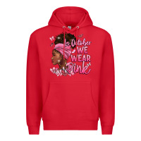 Red in october we wear pink Premium Hoodie - BarkalooDesign