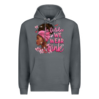 Rock in october we wear pink Premium Hoodie - BarkalooDesign