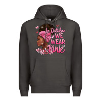 Smoke in october we wear pink Premium Hoodie - BarkalooDesign