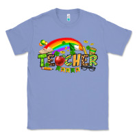 Colony Blue St. Patrick's Day Teacher Classic Tee - OliviaCreatesArt