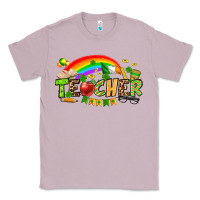 Lilac St. Patrick's Day Teacher Classic Tee - OliviaCreatesArt