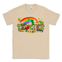 Mushroom St. Patrick's Day Teacher Classic Tee - OliviaCreatesArt