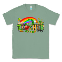 Sage St. Patrick's Day Teacher Classic Tee - OliviaCreatesArt