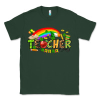 Sports Green St. Patrick's Day Teacher Classic Tee - OliviaCreatesArt