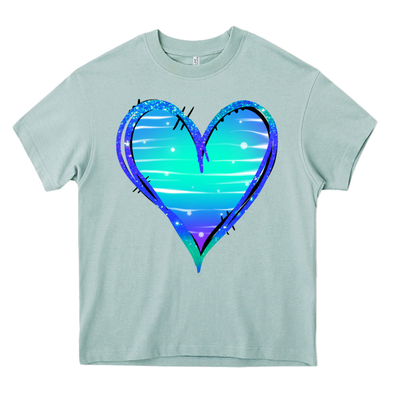 Mermaid Heart Heavy Core Tee by Jasminsmagicworld | Teevron