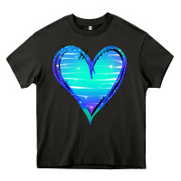 Asphalt Mermaid Heart Heavy Core Tee - Jasminsmagicworld
