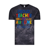 Cloud Black Proud teacher to au-some students Vintage Tee - CowhideDigitalArt