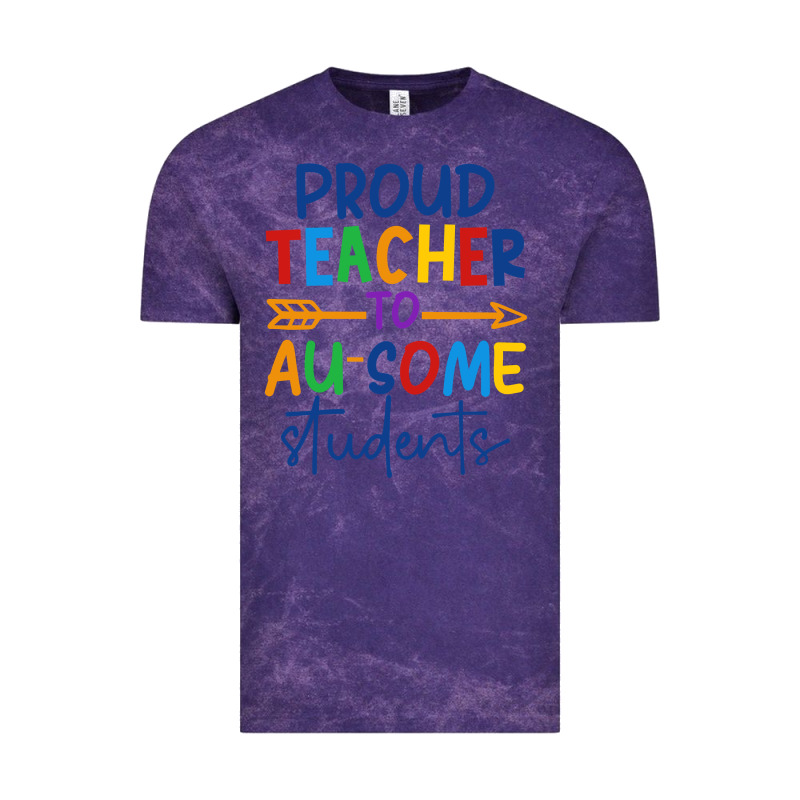 Proud Teacher To Au-some Students Vintage Tee by CowhideDigitalArt | Teevron