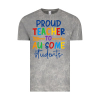 Cloud Rock Proud teacher to au-some students Vintage Tee - CowhideDigitalArt