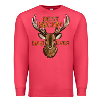 Cardinal best buckin' dad ever deer Premium Sweatshirt - Jasminsmagicworld